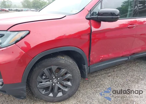 2025 Honda Ridgeline Sport from USA, damaged, VIN 5FPYK3F18SB007238